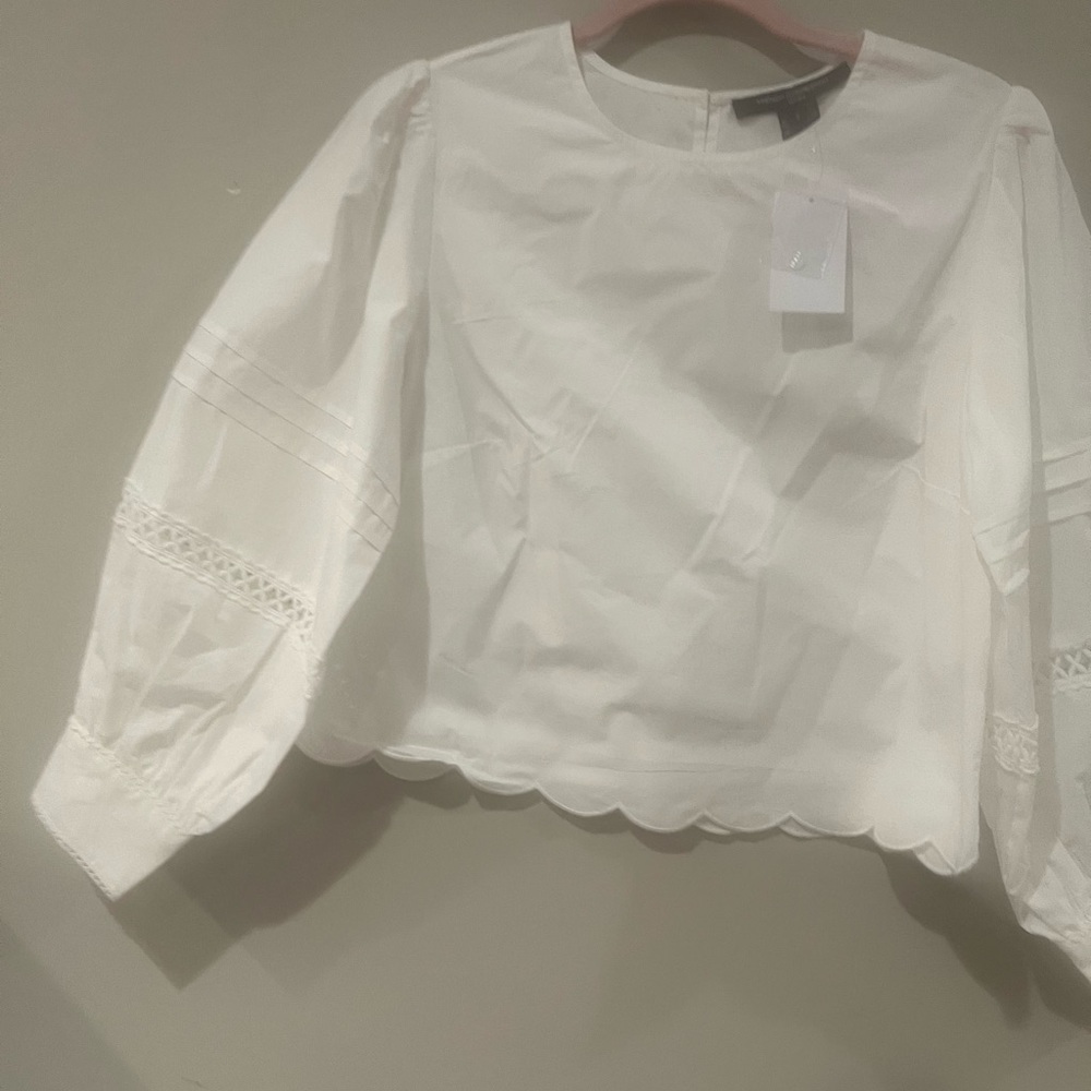 French connection Elegant White Women's Top